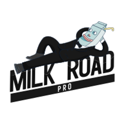 The Milk Road:用轻量日报帮助普通投资者跟踪加密、宏观与 AI Logo